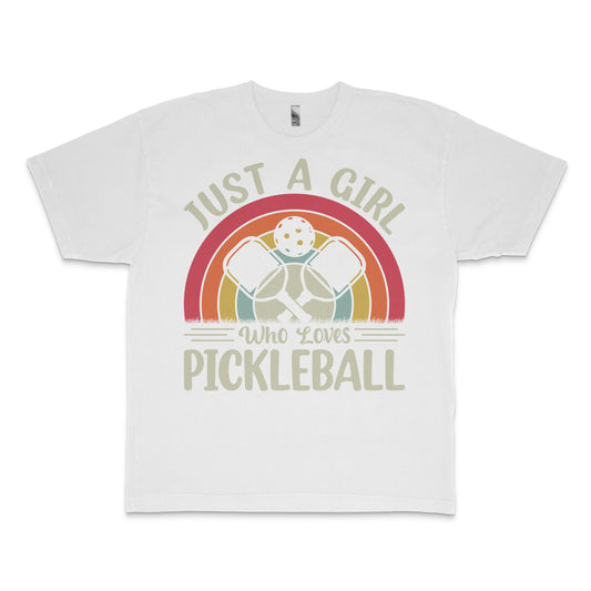 Just A Girl Who Loves Pickleball T-Shirt